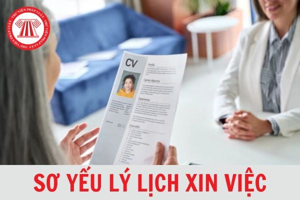 Địa điểm xác nhận sơ yếu lý lịch