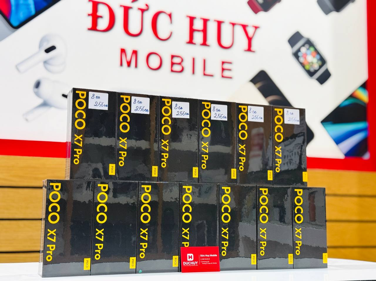 Điện thoại Poco X7 Pro 5G sẵn hàng với số lượng lớn