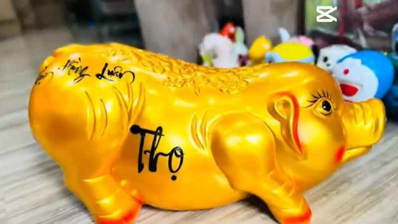 Nên để heo đất ở đâu trong cung tài lộc để hút vượng khí