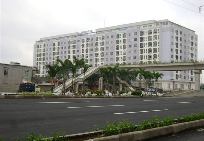 Phối cảnh chung cư Cửu Long Phạm Văn Đồng, Bình Thạnh nhìn từ trên cao