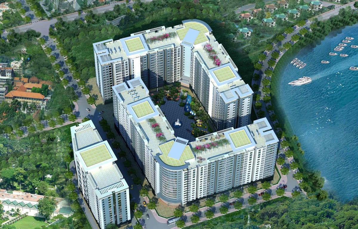 Phối cảnh tổng thể dự án chung cư Mường Thanh Gò Vấp hiện đại