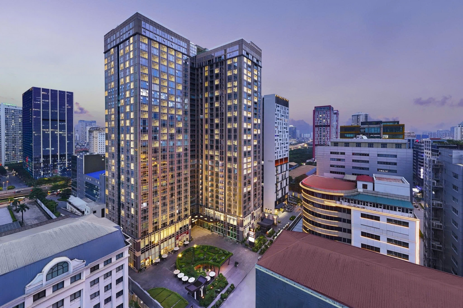 phối cảnh tổng thể dự án Epic Tower 19 Duy Tân Cầu Giấy Hà Nội