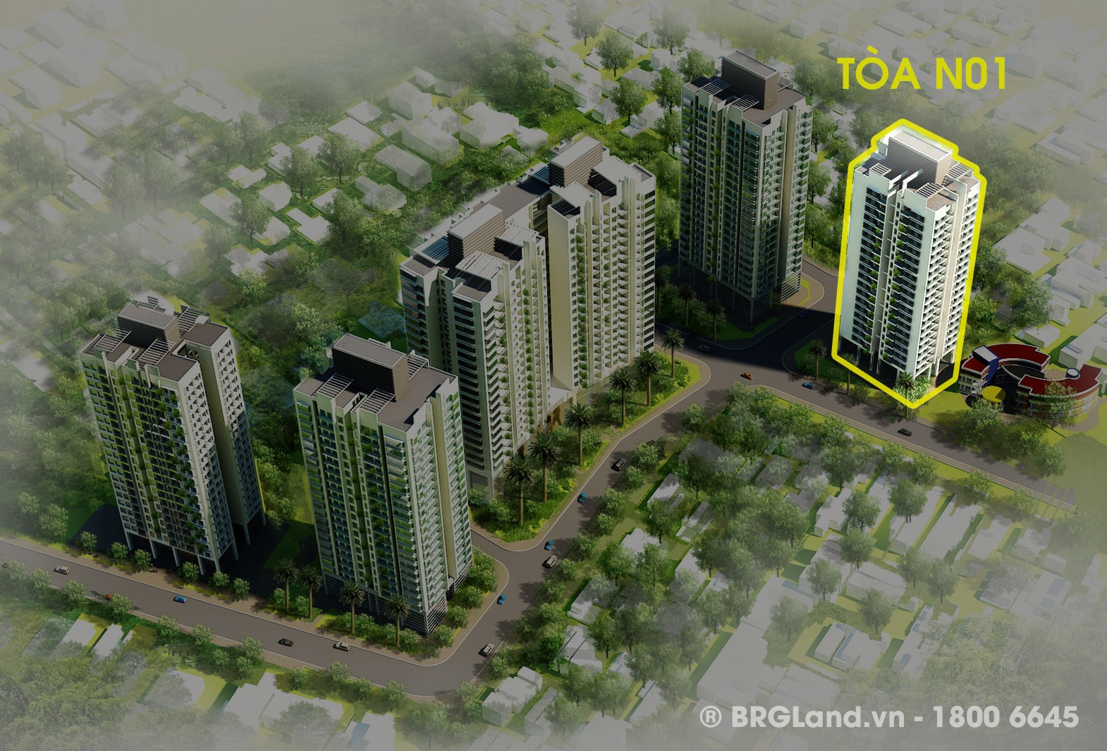 Chung cư Berriver Long Biên: Vị trí vàng, không gian sống mơ ước