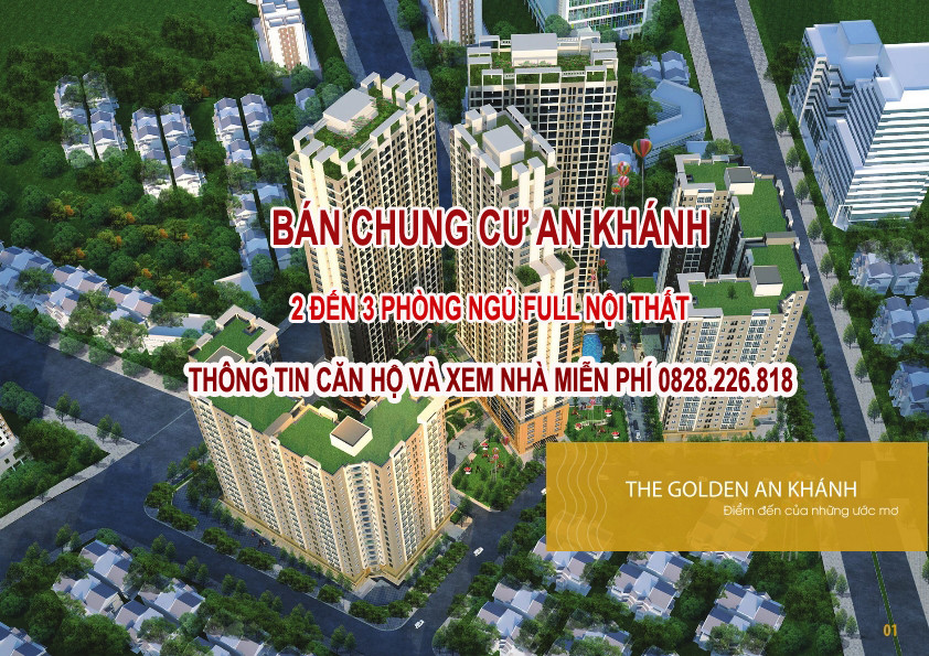 Tổng quan dự án chung cư Golden An Khánh hiện đại
