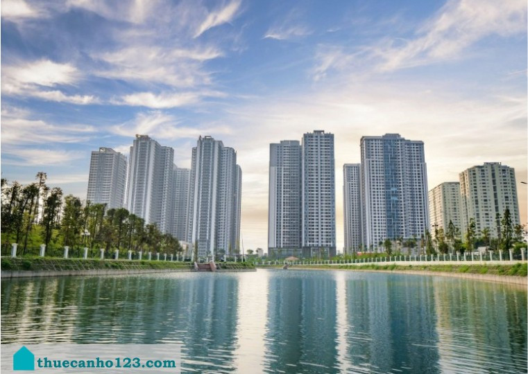 Tổng quan dự án Goldmark City với các tòa chung cư và tiện ích xanh, thu hút người tìm cho thuê chung cư Goldmark City.