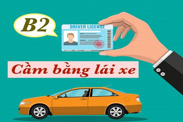 Cầm Bằng Lái Xe B2 Ở Đâu