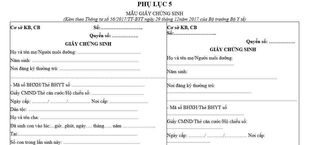 Mã Giấy Chứng Sinh Xem Ở Đâu