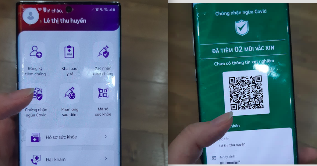 Mã Tiêm Chủng Nằm Ở Đâu