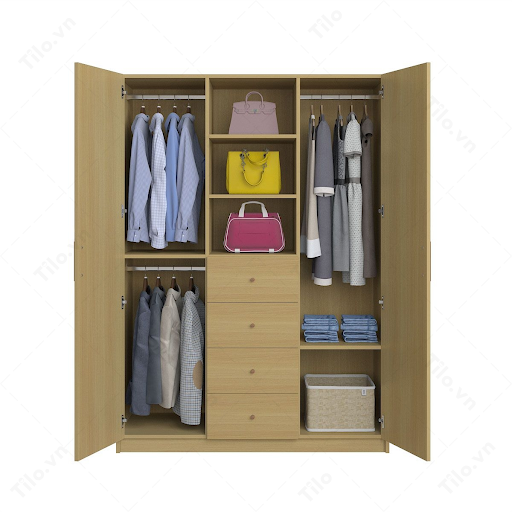 Tilo - Địa chỉ mua tủ quần áo 3 cánh đơn giản, hiện đại