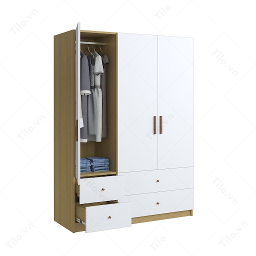 Tilo - Địa chỉ mua tủ quần áo 3 cánh đơn giản, hiện đại