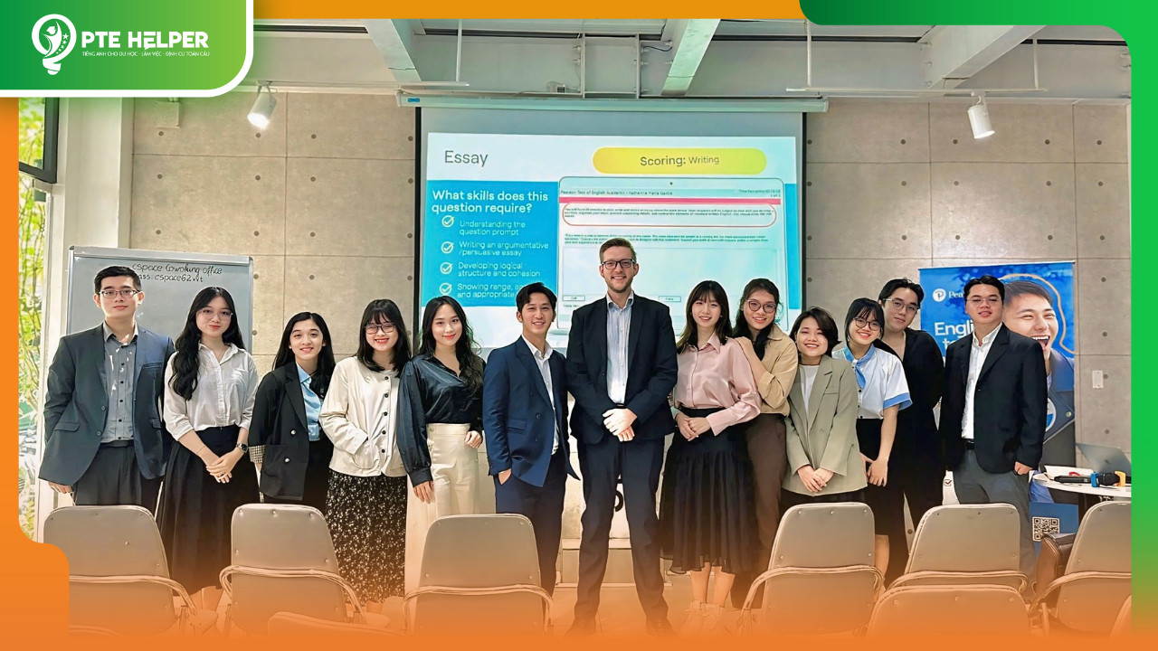 Ảnh minh họa đội ngũ giáo viên PTE có chứng chỉ cao