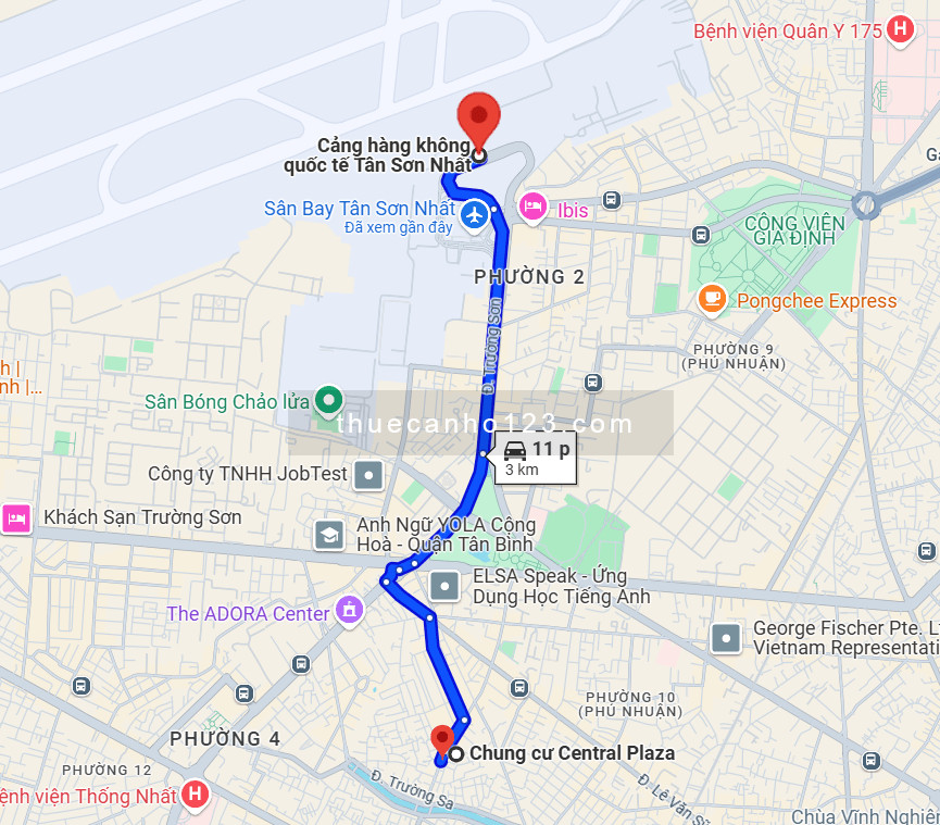 Phân Tích Chi Tiết Chung Cư Phạm Văn Hai Hiện Nay Ảnh mô tả vị trí thuận lợi của các căn hộ tại khu vực Phạm Văn Hai