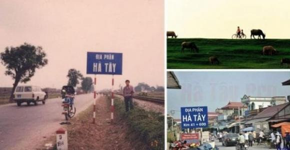 Ảnh quá khứ của tỉnh Hà Tây