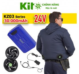 Áo điều hòa KITO KT03 Pro màu xanh than