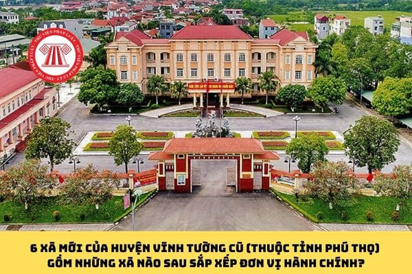 Bản đồ các xã mới sau sáp nhập tại huyện Vĩnh Tường, Phú Thọ