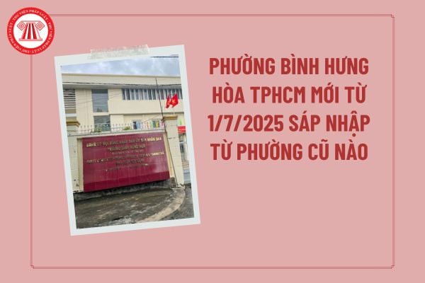Bản đồ quy hoạch hành chính Phường Bình Hưng Hòa mới sau sáp nhập tại Quận Bình Tân
