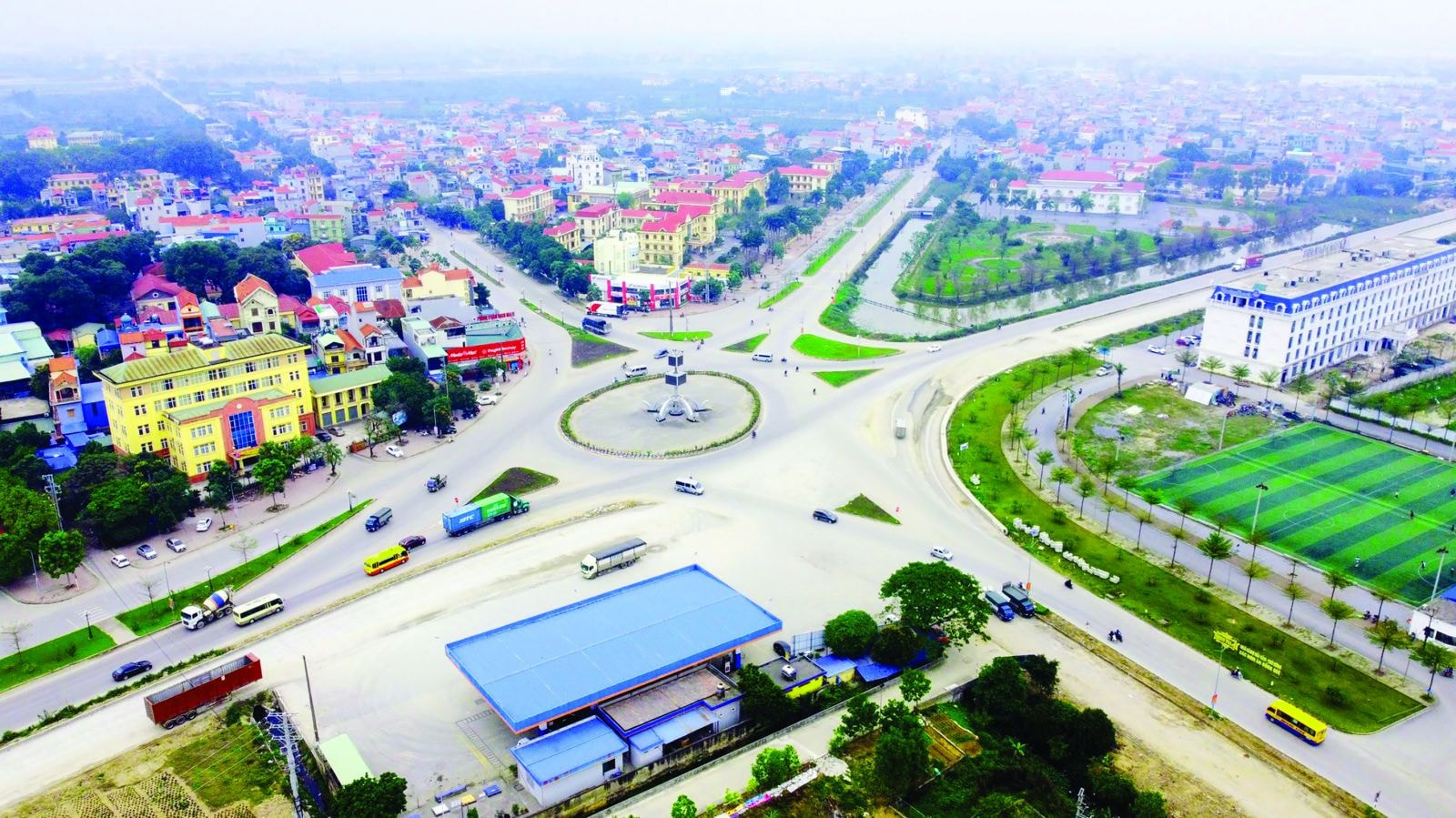 Bản đồ quy hoạch trung tâm khai thác huyện Yên Mỹ