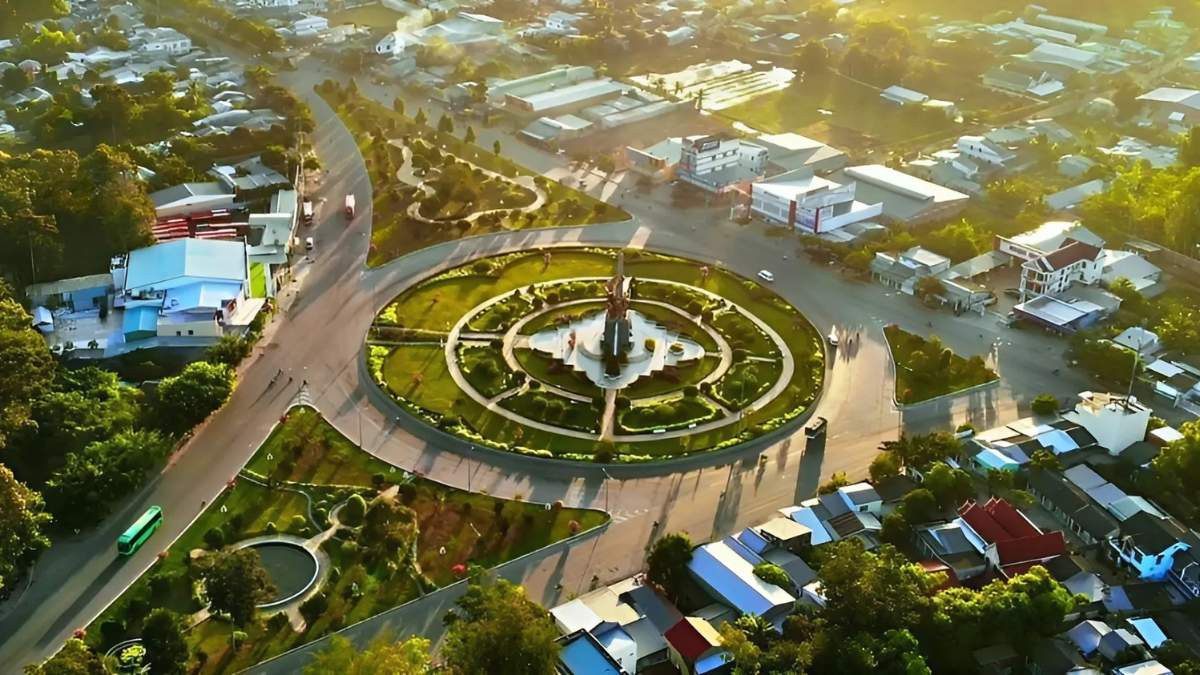 Bản đồ vị trí địa lý của Trà Vinh