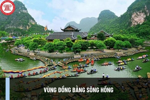Bản đồ vị trí địa lý Đồng bằng sông Hồng