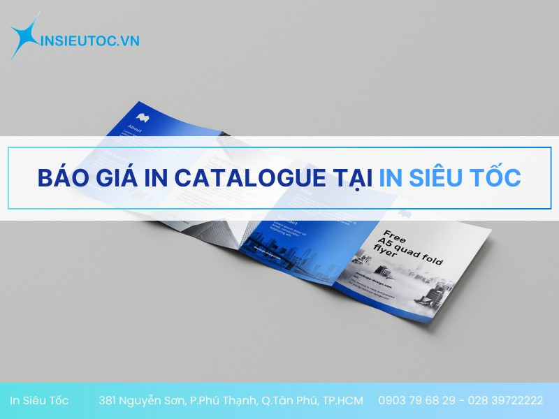 Bảng báo giá in catalogue giá rẻ cho nhiều khổ giấy và số lượng