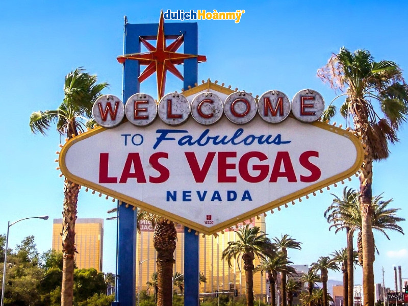 Bảng hiệu Welcome Las Vegas