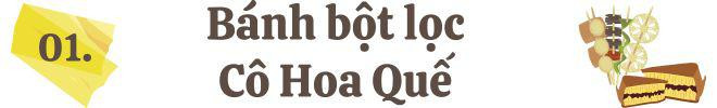 Bánh bột lọc cô Hoa Quế tại thiên đường ẩm thực Bách Kinh Xây