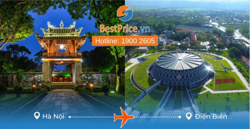 Biểu tượng các hãng hàng không khai thác chuyến bay từ Hà Nội đến Điện Biên, hỗ trợ việc đặt vé máy bay dễ dàng