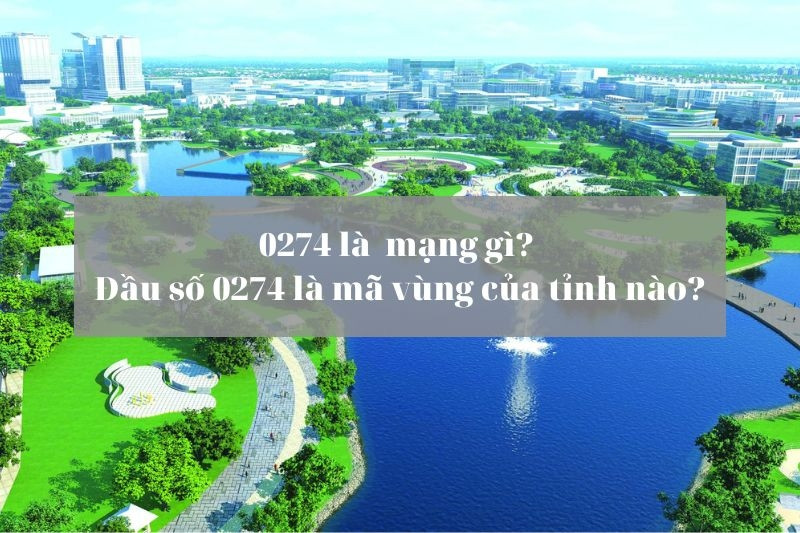 Biểu tượng Vinaphone và đầu số 0274, nơi số điện thoại 0274 ở đâu.