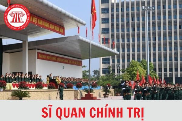 Cán bộ, học viên tại Học viện Chính trị, cơ sở chính đào tạo sĩ quan chính trị ở Bắc Ninh