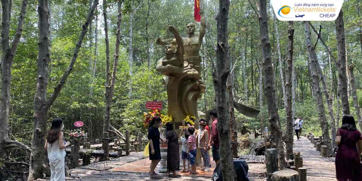 Quãng Đường Từ TPHCM Đi Cần Giờ Bao Nhiêu Km: Hướng Dẫn Chi Tiết Chiến khu Rừng Sác ở Cần Giờ