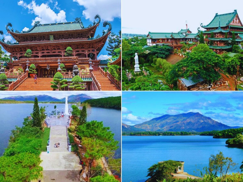 Chùa Minh Thành, Gia Lai, một điểm đến tâm linh trên hành trình liên kết Nha Trang đi Măng Đen bao nhiêu km