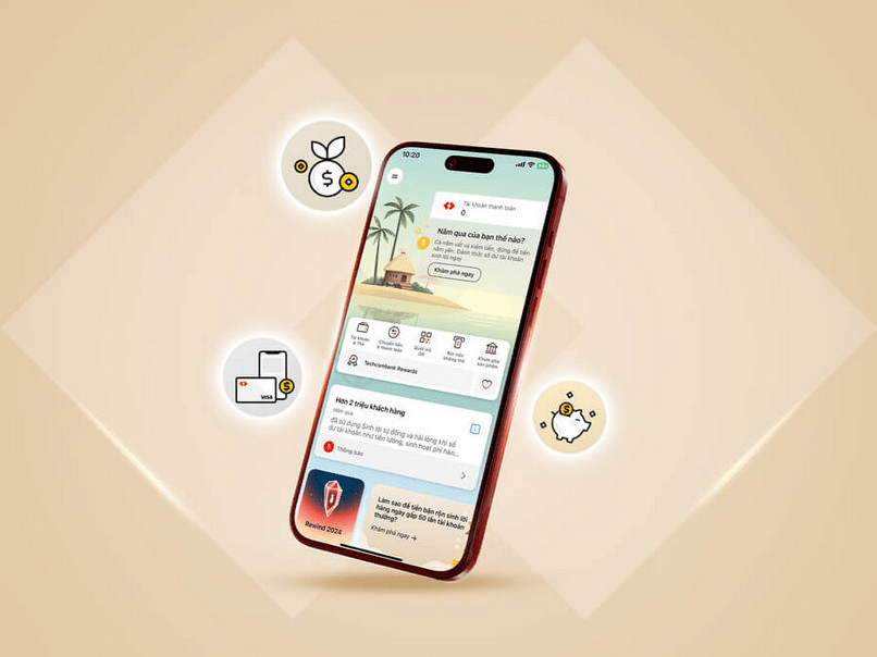 Giao diện ứng dụng tài chính cho phép mua chứng chỉ quỹ dễ dàng