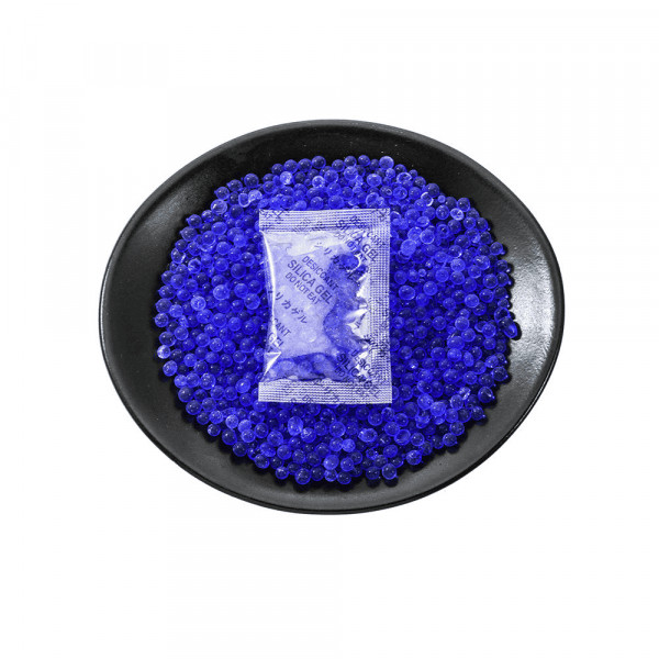 Hạt hút ẩm Silica Gel màu trắng, kích thước 2-4mm, sử dụng để chống ẩm