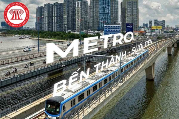 Hình ảnh bên ngoài Ga Metro Bến Thành, điểm trung chuyển quan trọng, hỗ trợ việc đi Metro Bến Thành gửi xe ở đâu cho hành khách.