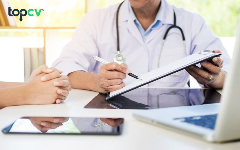 Hình ảnh mô tả quy trình khám sức khỏe tổng quát tại cơ sở y tế