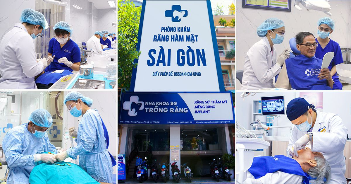 Khách hàng trồng răng tại Nha khoa Trồng răng Sài Gòn