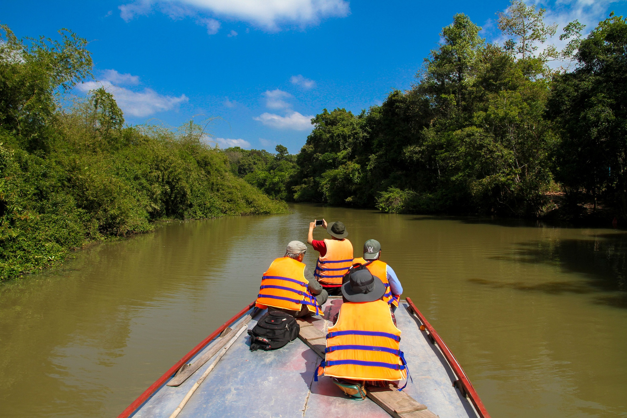 Khám phá thượng nguồn Vàm Cỏ Đông ở đâu qua chuyến thuyền trong Vườn Quốc gia Lò Gò - Xa Mát