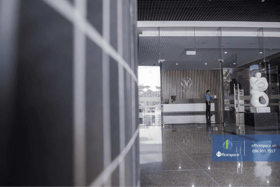 Không gian sảnh sang trọng của chung cư Victoria Văn Phú