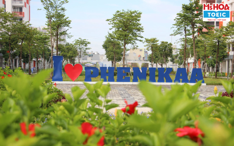 Khuôn viên xanh và kiến trúc hiện đại của Trường Đại học Phenikaa