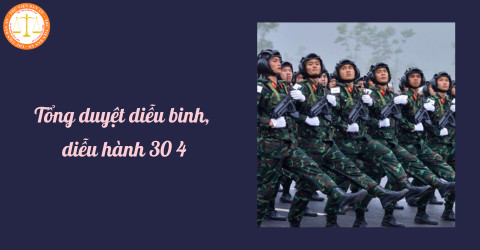 Lực lượng quân đội Việt Nam chuẩn bị cho tổng duyệt duyệt binh 30/4 năm 2025 ở TP.HCM