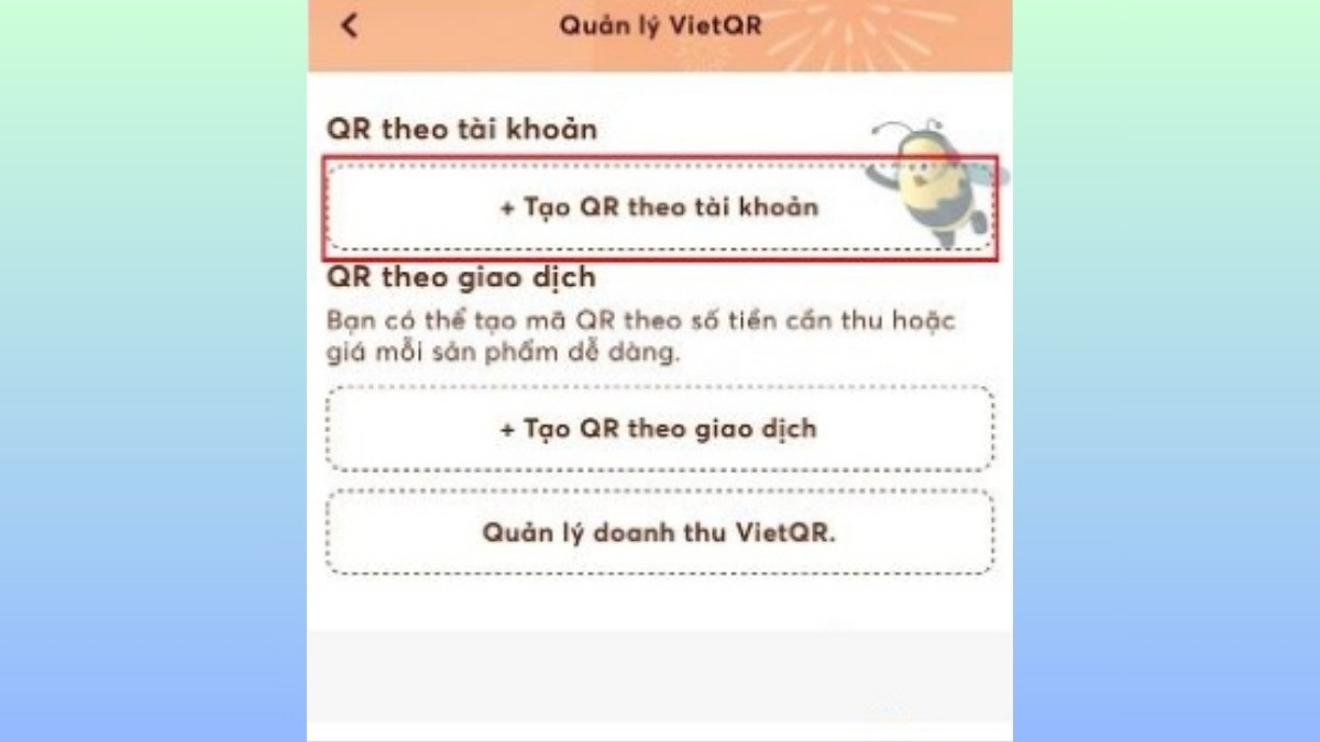 Mã QR bất động sản được tạo trên ứng dụng di động