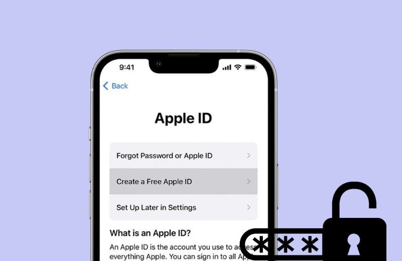 Màn hình iPhone hiển thị thông tin tài khoản Apple ID của người dùng