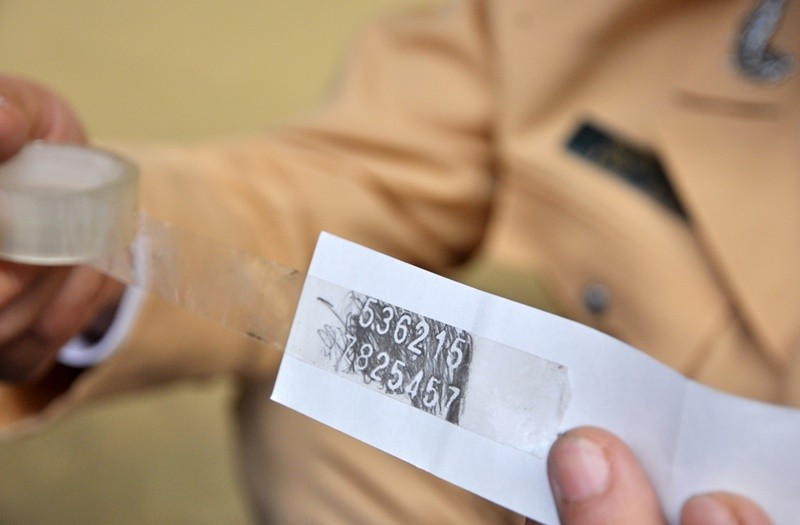 Mục đích cà số khung số máy xe máy