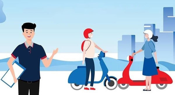 Người dân Hà Nội tìm kiếm nơi mua bảo hiểm xe máy chính hãng để tuân thủ quy định