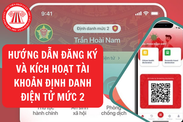 Người dân thực hiện đăng ký tài khoản định danh điện tử mức 2 tại cơ quan công an