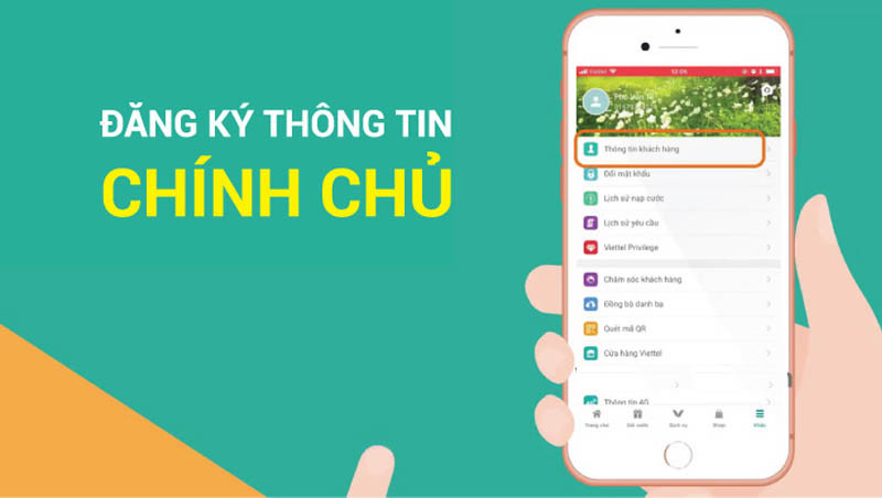 Người dùng dễ dàng quản lý SIM chính chủ của mình