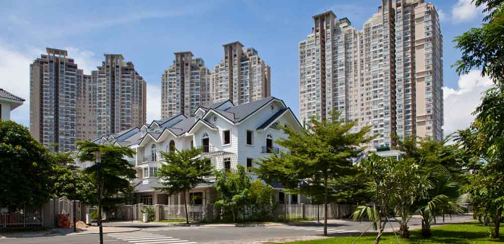 Cập Nhật Giá Bán Chung Cư Saigon Pearl Mới Nhất Phối cảnh tổng thể dự án Saigon Pearl năm 2020