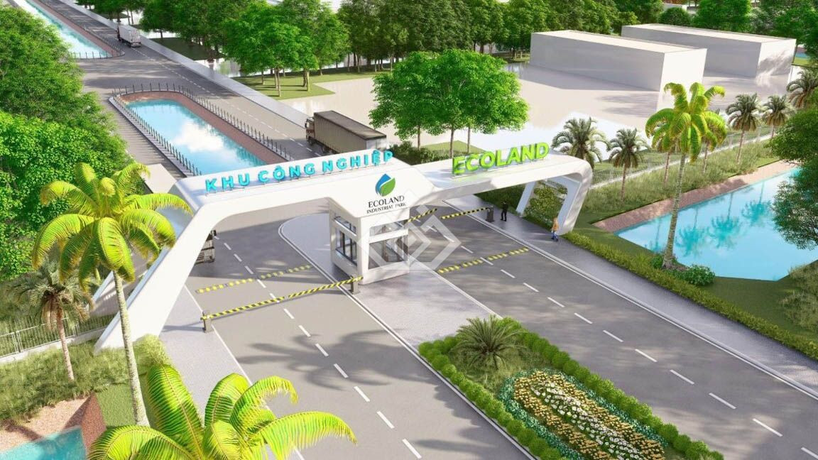 Phối cảnh tổng thể hiện đại của khu công nghiệp số 3 Hưng Yên