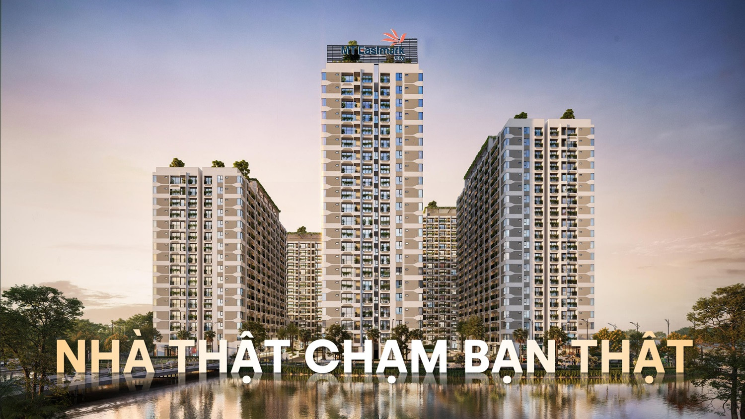 Phối cảnh tổng thể khu đô thị MT Eastmark City
