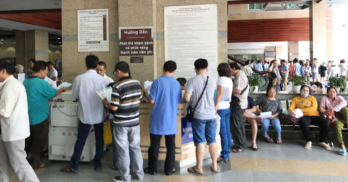 Phòng chờ Bệnh viện Đại học Y Dược TP.HCM